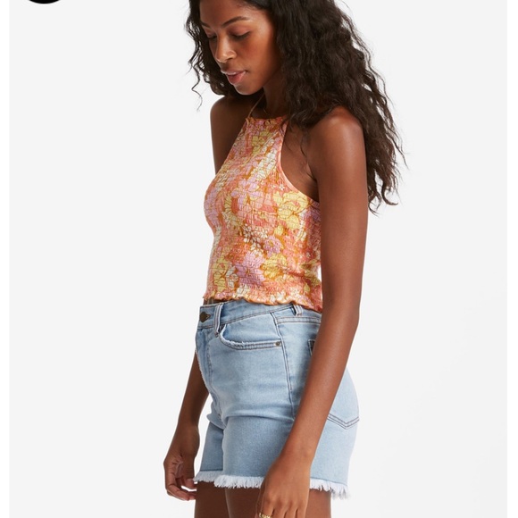 BILLABONG ☀️ Feels Like Summer Halter Top - Picture 4 of 5